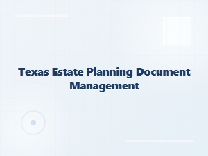 Texas Estate Planning Document Storage Guidelines